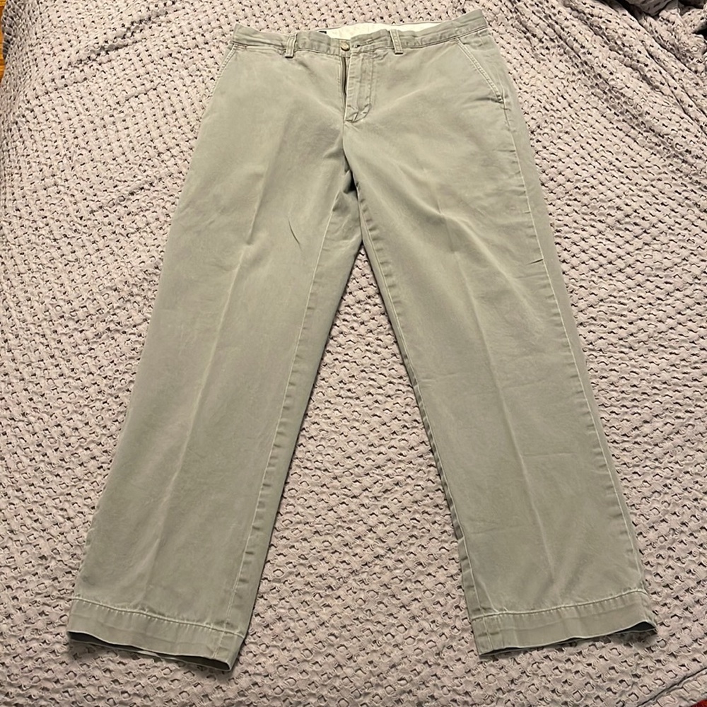 Men’s Gray Polo Chinos
